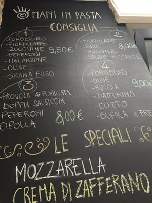 Menu photo 2 Mani in Pasta Milan, MI Menu photo 2 Mani in Pasta Milan, MI