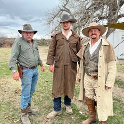 Historic Trails West - Our wagon master Morris and crew.