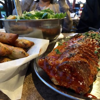 Stonefire Grill - Full slab of ribs, Caesar salad, and only 10 breadsticks. - American Near Me - Pasadena, California Stonefire Grill - Full slab of ribs, Caesar salad, and only 10 breadsticks. - American Near Me - Pasadena, California