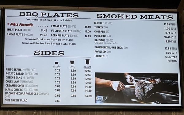 Menu photo 1 Smokey Mo's Bbq Austin, TX