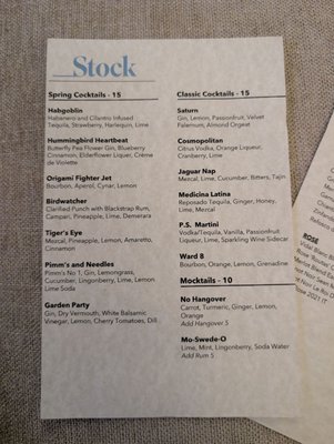 Menu photo 1 Stock Cafe Roanoke, VA Menu photo 1 Stock Cafe Roanoke, VA
