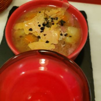 Taberna La Concha - Lentils, duck, shaved foie gras - Tapas Bars Near Me - Madrid, M