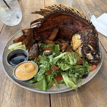 Andrade’s Cafe By The Bay - Very well plated.   By the end of the meal I made this beautiful plate look like a crime scene. - Mexican Near Me - Long Beach, California