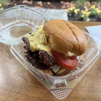 Smash'd Burger Bar - Cheesy Bacon Burger - Burgers Near Me - Indianapolis, Indiana