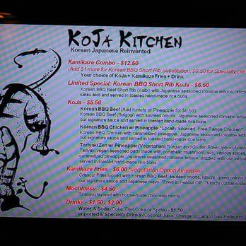 KoJa Kitchen - Food Truck Menu - Asian Fusion Near Me - Berkeley, California KoJa Kitchen - Food Truck Menu - Asian Fusion Near Me - Berkeley, California