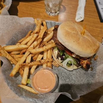 Rabbit's Foot Brewing - Buffalo chicken (grilled) and fries - Cocktail Bars Near Me - West Valley City, Utah Rabbit's Foot Brewing - Buffalo chicken (grilled) and fries - Cocktail Bars Near Me - West Valley City, Utah
