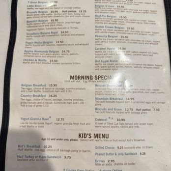 Belgian Waffle Works - Menu - Burgers Near Me - Lake Arrowhead, California