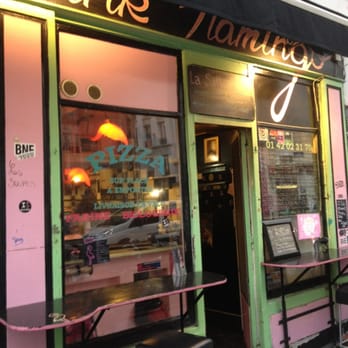 Pink Flamingo - Pizza Near Me - Paris, 75
