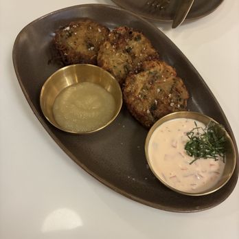 Motek Miami Beach - greasy, soggy and inappropriately sweet zuccini latkes. - Middle Eastern Near Me - Miami Beach, Florida Motek Miami Beach - greasy, soggy and inappropriately sweet zuccini latkes. - Middle Eastern Near Me - Miami Beach, Florida