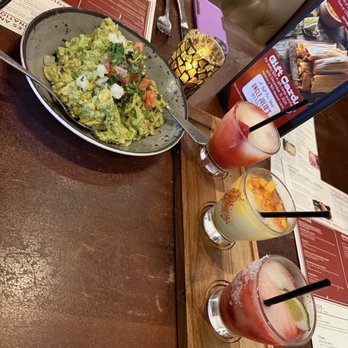 Uncle Julio's - Guacamole and margarita flight - Tex-Mex Near Me - Columbia, Maryland