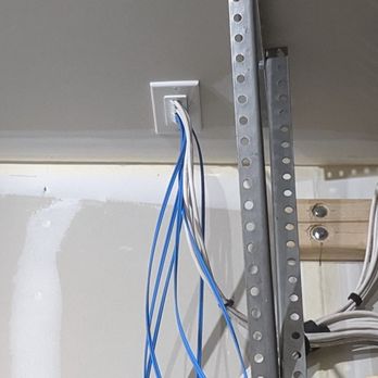 Rum AV Solutions - 4 Cat6 and 6 SM OS2 Duplex fiber - Home Theatre Installation Near Me - Ashburn, Virginia
