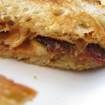 The Lowbrow - Cross-section of the Elvis Sandwich - Burgers Near Me - Minneapolis, Minnesota