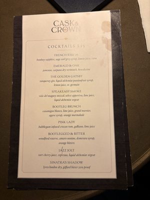 Menu photo 3 Cask & Crown Chula Vista, CA