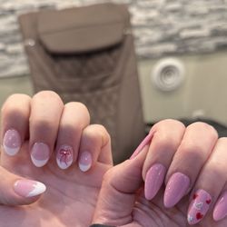 C&G Nails and Spa - Jessica did fun Valentine's Day nails for me and my daughter!