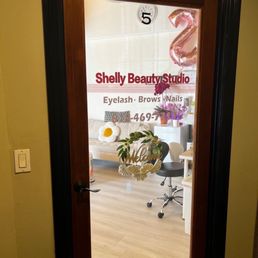 Exterior outside entrance of Shelly Beauty Studio - front door - Monrovia, California Exterior outside entrance of Shelly Beauty Studio - front door - Monrovia, California