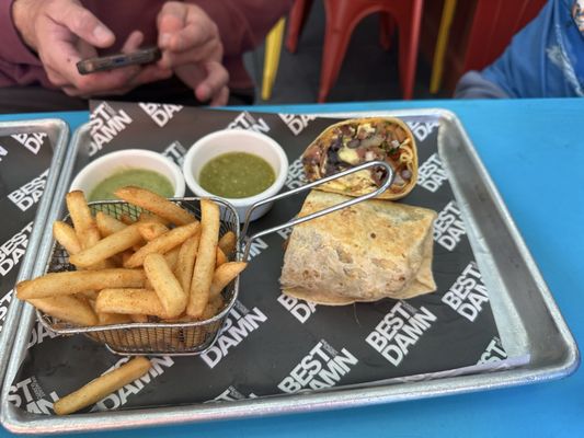 Best Damn Breakfast Burrito by null