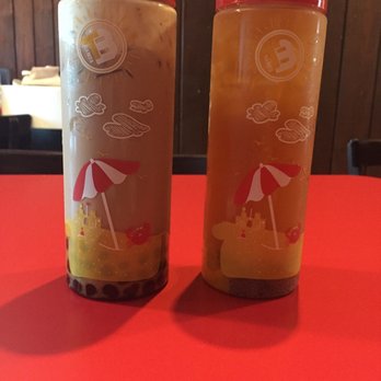 Tea Brick - Tea Brick Milk Tea w/ boba and "the Tommy" - Tea Rooms Near Me - Monterey Park, California