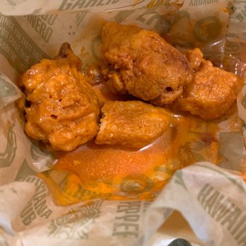 Wingstop - Boneless original hot. They were terrible - Chicken Wings Near Me - El Paso, Texas