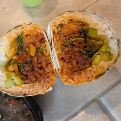 Deli Queen Roll & Bowl - Spicy pork burrito