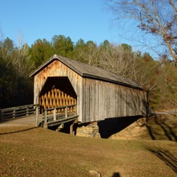 Auchumpkee Creek Covered Bridge - Photo of the bridge in November 2012