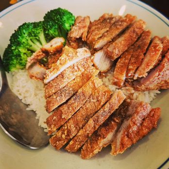 Lucky Noodle - D1. Crispy Fried Pork with Rice / 台式香炸豬排飯 - Noodles Near Me - Las Vegas, Nevada Lucky Noodle - D1. Crispy Fried Pork with Rice / 台式香炸豬排飯 - Noodles Near Me - Las Vegas, Nevada