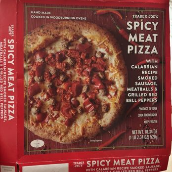 Trader Joe's - spicy meat pizza - Grocery Near Me - San Diego, California