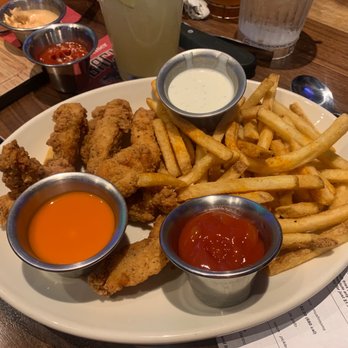 Twin Peaks - Chicken tenders and it's fried for 9.99 - New American Near Me - Tempe, Arizona Twin Peaks - Chicken tenders and it's fried for 9.99 - New American Near Me - Tempe, Arizona