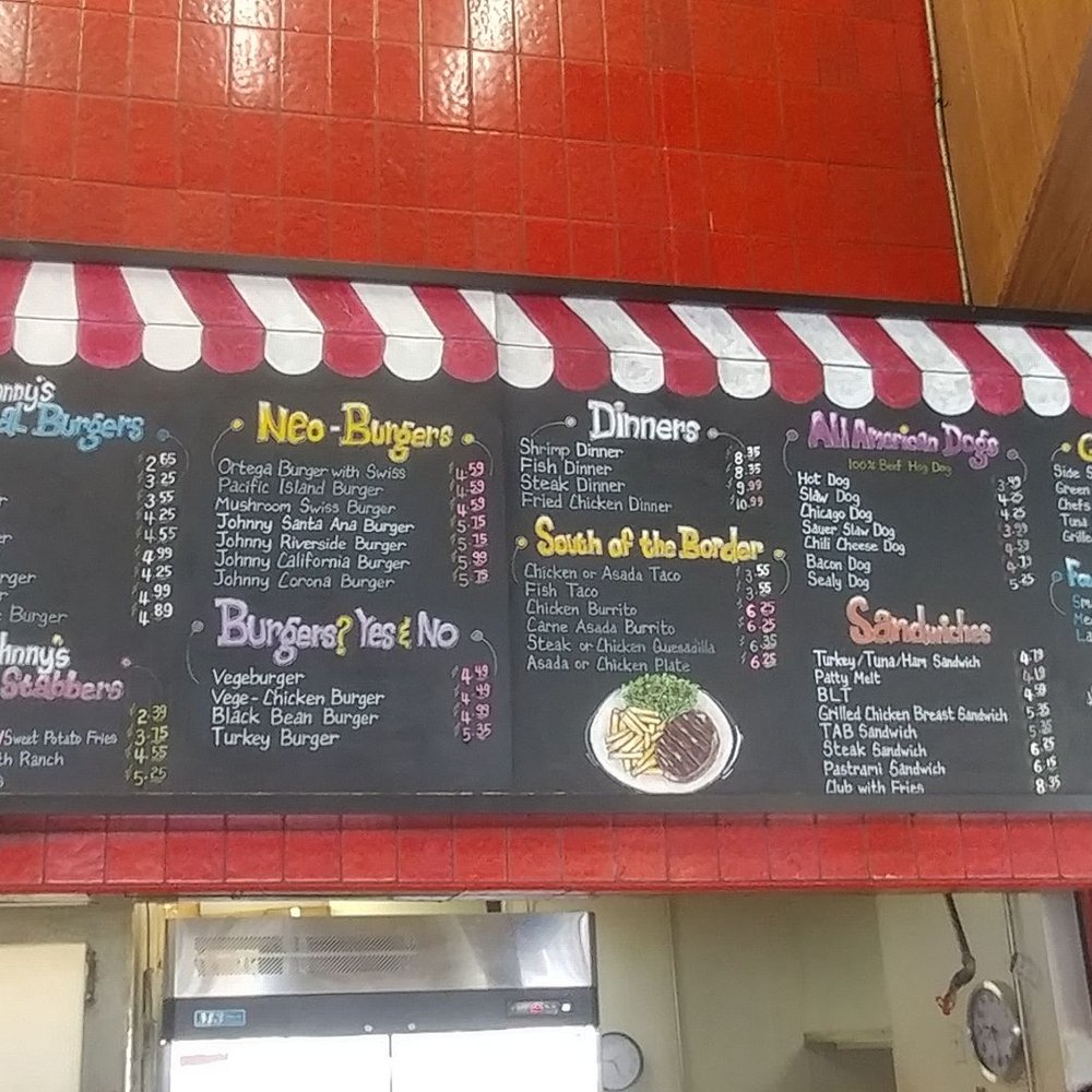 Johnny's Burger - Menu - Burgers Near Me - Riverside, California Johnny's Burger - Menu - Burgers Near Me - Riverside, California