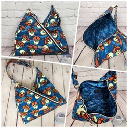 Over The Selvage - A purse I made using Over the Selvage fabric