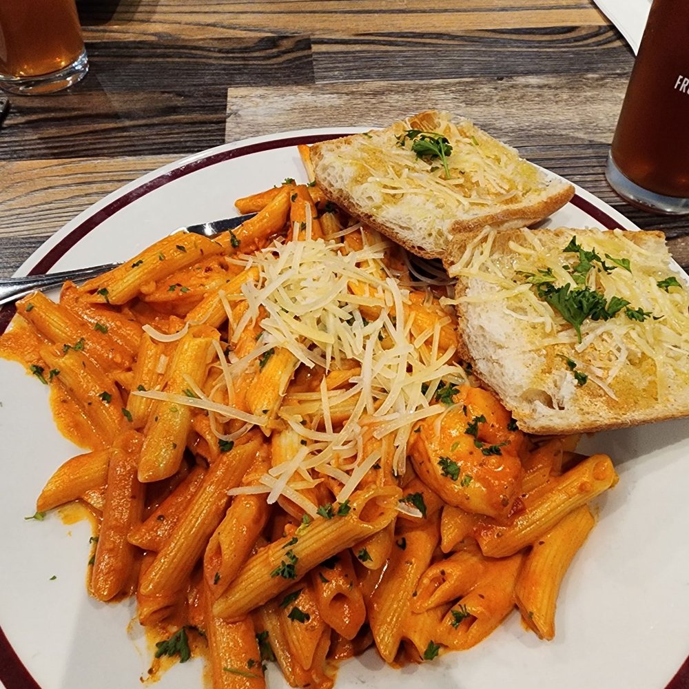La Creperie Cafe - Diablo shrimp and pasta - French Near Me - Monrovia, California La Creperie Cafe - Diablo shrimp and pasta - French Near Me - Monrovia, California
