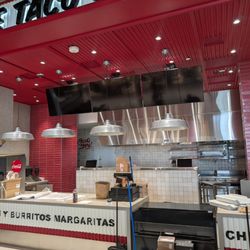 Simply Wired Low Voltage - Taco Stand menu boards installed and looking great at SD airport