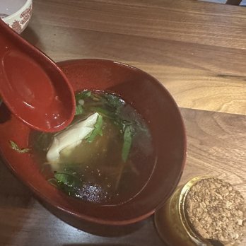 Red Pine - Wonton soup serving - Chinese Near Me - Boca Raton, Florida