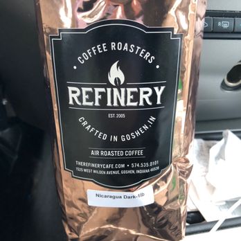 Refinery Coffee Company - a bag of coffee - Coffee Roasteries Near Me - Goshen, Indiana Refinery Coffee Company - a bag of coffee - Coffee Roasteries Near Me - Goshen, Indiana