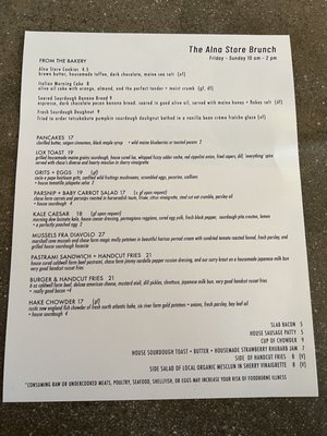 Menu photo 8 The Alna Store Alna, ME