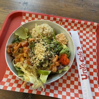 Uroko Poke - 2 scoops of protein - Japanese Near Me - Costa Mesa, California Uroko Poke - 2 scoops of protein - Japanese Near Me - Costa Mesa, California