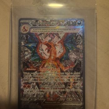 Mike's Stadium Sportscards - Pokemon Obsidian Flames Charizard Secret Art Rare!!! - Hobby Shops Near Me - Aurora, Colorado Mike's Stadium Sportscards - Pokemon Obsidian Flames Charizard Secret Art Rare!!! - Hobby Shops Near Me - Aurora, Colorado
