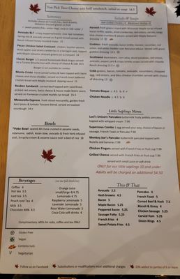 Menu photo 3 The Maple Table Racine, WI