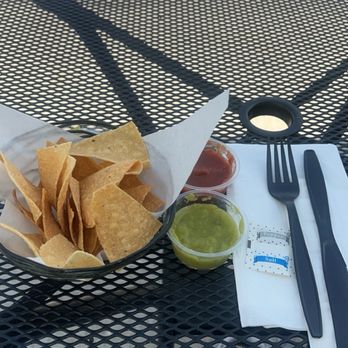 Deli Mex Restaurant - Chips and 2 salsas 8/10 - Mexican Near Me - Sherman Oaks, California Deli Mex Restaurant - Chips and 2 salsas 8/10 - Mexican Near Me - Sherman Oaks, California