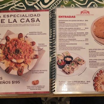 Huevos Motuleños y Más - Menu 1 - Mexican Near Me - Mérida, YUC