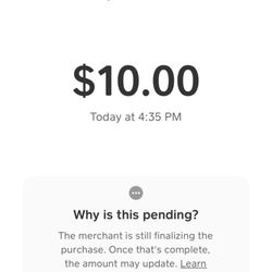 Shell - Pending information