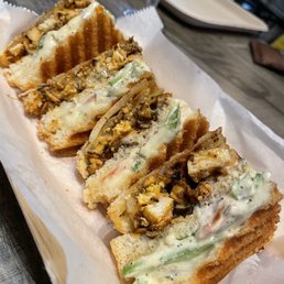 Chicken Masala Sandwiches