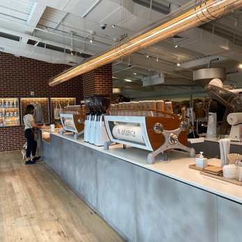 % Arabica - Such a nice ambiance inside! So bright and pretty good seating. - Coffee & Tea Near Me - Brooklyn, New York