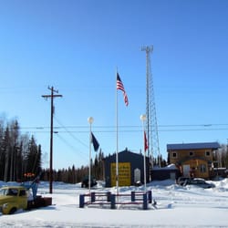Parks Highway Service & Towing - Our location at mp 313.6 Parks Highway, north of Nenana, Alaska