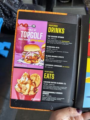 Menu photo 6 Topgolf Omaha, NE