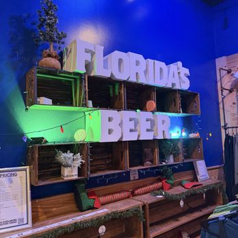 Sailfish Brewing - Fort Pierce - Cute merch corner - Breweries Near Me - Fort Pierce, Florida