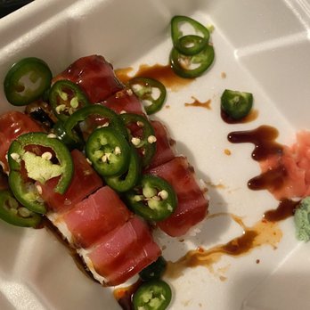 Rock N Roll Sushi - Crowd surfer roll no spicy Mayo - Asian Fusion Near Me - Trussville, Alabama