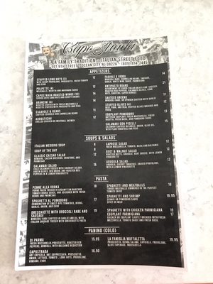 Menu photo 4 Capo Strada Ocean City, NJ Menu photo 4 Capo Strada Ocean City, NJ
