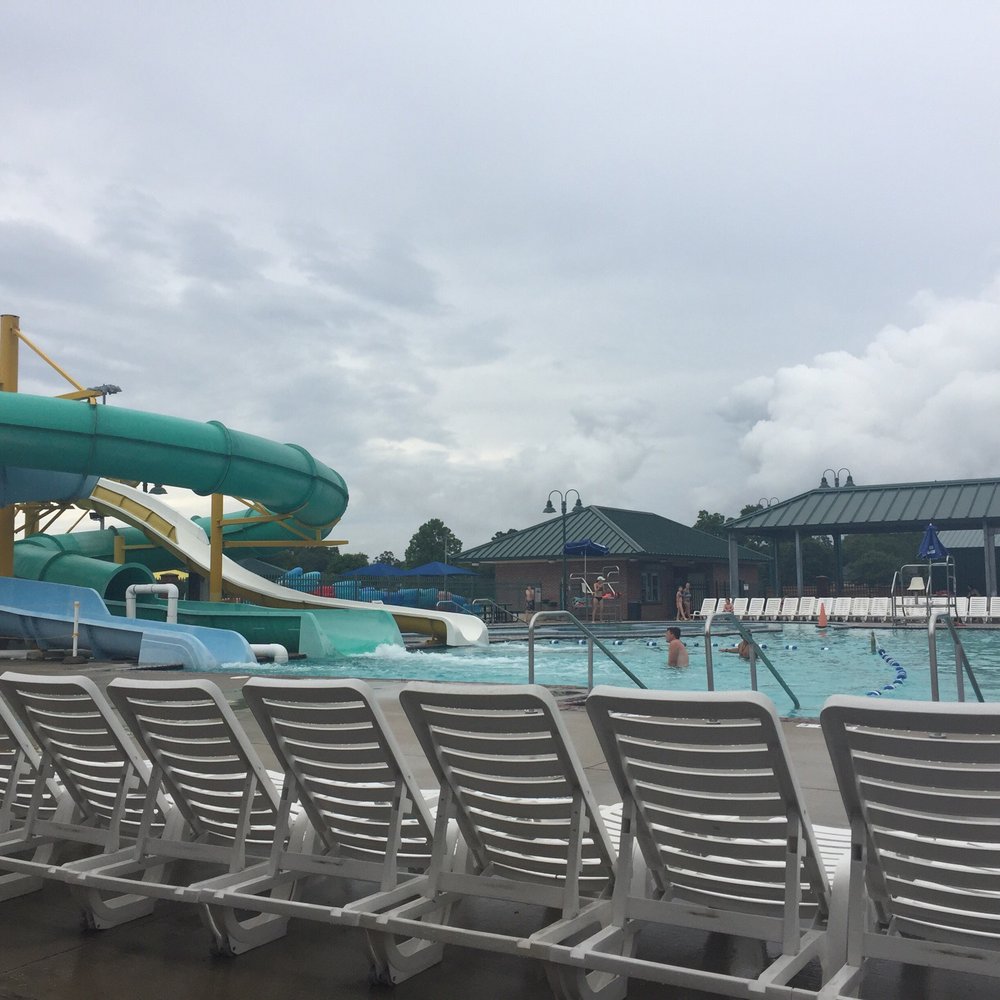 Pool, slides, and concessions Pool, slides, and concessions