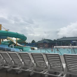 Pool, slides, and concessions Pool, slides, and concessions