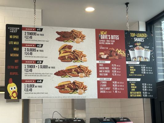 Menu photo 2 Dave's Hot Chicken Omaha, NE